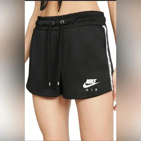 Nike Pants - Women’s Nike Air Running Shorts Size Large Black & White EUC